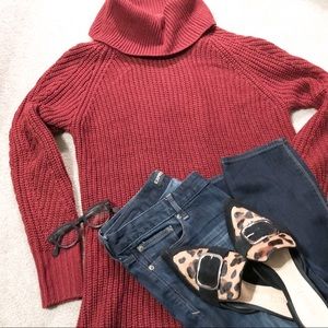 A New Day | NWOT Cowl Neck Tunic Sweater